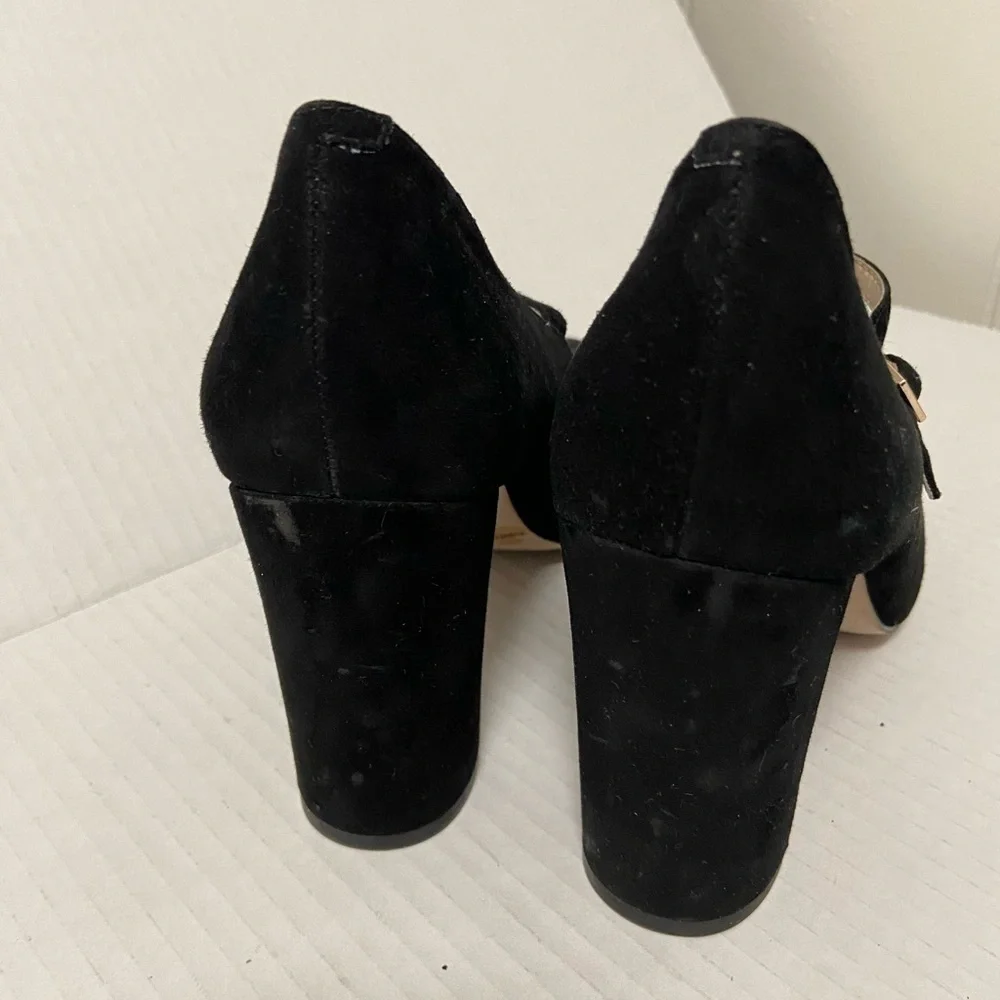 Louise Et Cie black maryjane sandals sz 7.5 Korrie Black Leather closed toe